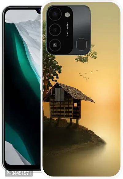 Classy Silicon Back Cover For Tecno Spark Go 2022