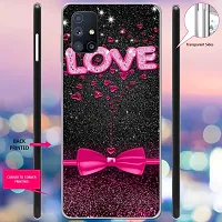 Classy Silicon Back Cover For Samsung Galaxy M51-thumb1