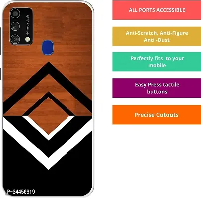 Classy Silicon Back Cover For Samsung Galaxy M31 Brown-thumb3