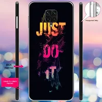 Classy Silicon Back Cover For Redmi Note 9 Pro Max-thumb1