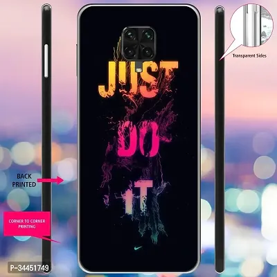 Classy Silicon Back Cover For Redmi Note 9 Pro Max-thumb2