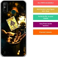 Classy Silicon Back Cover For Tecno Spark Go 2020 Gold-thumb2