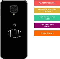 Classy Silicon Back Cover For Redmi Note 9 Pro Max-thumb2