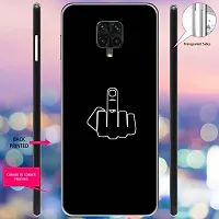 Classy Silicon Back Cover For Redmi Note 9 Pro Max-thumb1