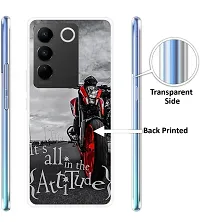 Classy Silicon Back Cover For Vivo V27 Pro 5G-thumb2