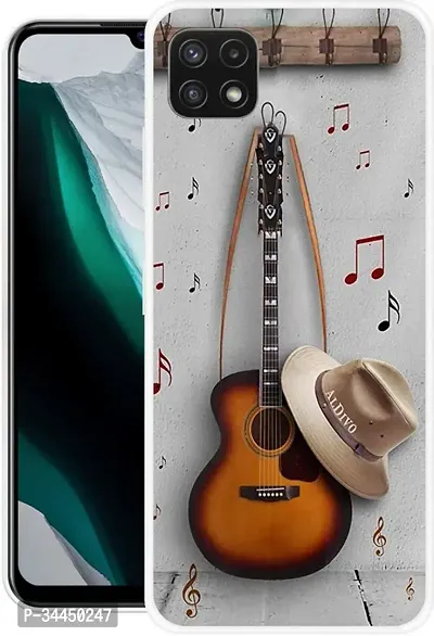 Classy Silicon Back Cover For Samsung Galaxy A22 5G