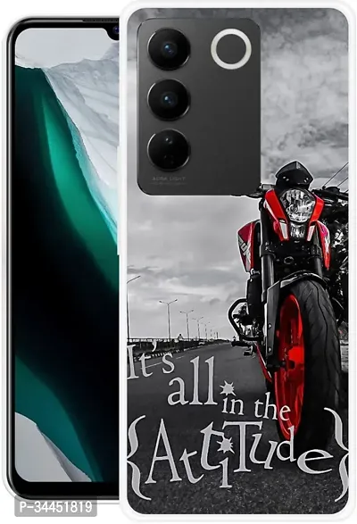 Classy Silicon Back Cover For Vivo V27 Pro 5G