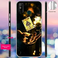 Classy Silicon Back Cover For Tecno Spark Go 2020 Gold-thumb1