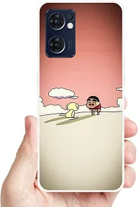 Classy Silicon Back Cover For Oppo Reno7 5G-thumb3