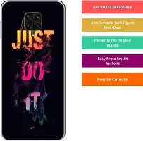 Classy Silicon Back Cover For Redmi Note 9 Pro Max-thumb2