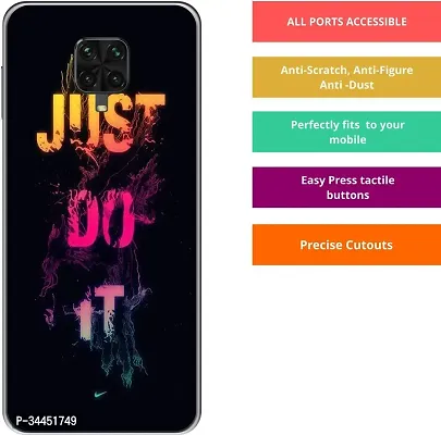 Classy Silicon Back Cover For Redmi Note 9 Pro Max-thumb3