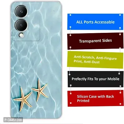 Classy Silicon Back Cover For Vivo Y28 5G-thumb3