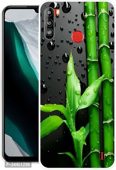 Classy Silicon Back Cover For Lava Z6