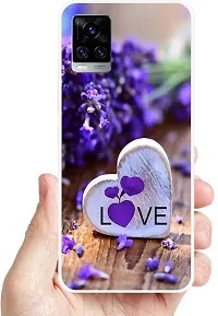 Classy Silicon Back Cover For Vivo V20 Pro-thumb2