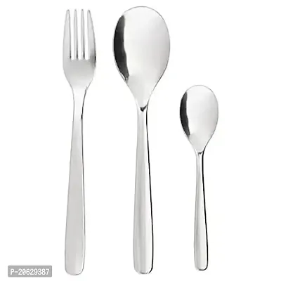 IKEA Cutlery Spoon Set of 12 Piece, Silver-thumb0