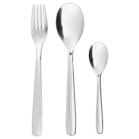 IKEA Cutlery Spoon Set of 12 Piece, Silver