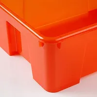 Ikea Plastic Tssp Box with Lid - 5 L /169 Oz (28x19x14 cm, Orange, Rectangular)-thumb2