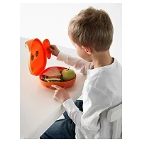 Ikea Puppy Dog Kids Plastic Lunch Box (17 X 18 X 10 Cm, 4,Orange)-thumb2