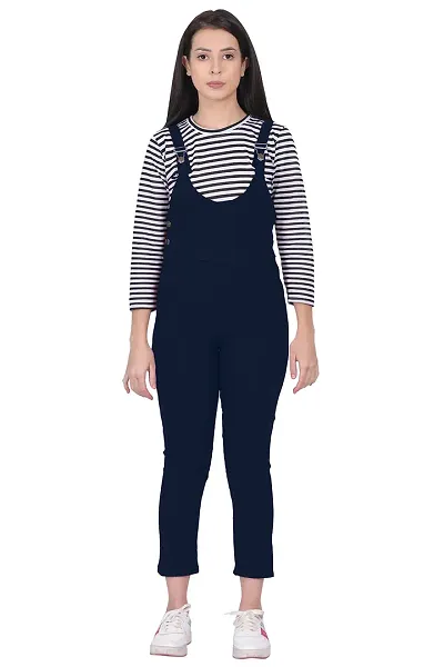 Vedansh Women Dungaree Pant Dress for Women