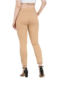 Vedansh Enterprises Cigarette Pant Trouser Bottom Wear for Women-thumb2