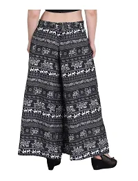 Vedansh Enterprises Crepe Printed palazzo for Women, Women's Printed palazzo-thumb1