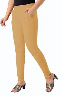 Vednash Enterprises Women Stylish Stretchable Jeggings Trouser Pencil Kurti Pants for Girls and Ladies-thumb2