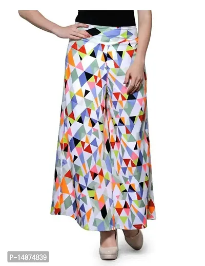 Vedansh Enterprises Crepe Printed palazzo for Women, Women's Printed palazzo