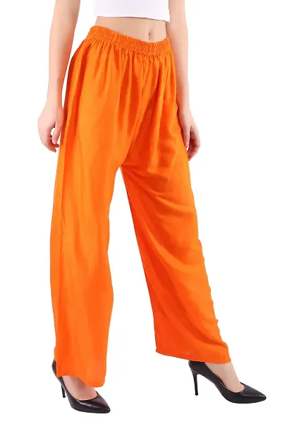 HUNGRY FASHIONS Palazzo For Womens | Plazzo Pant | Free Size Palazo |