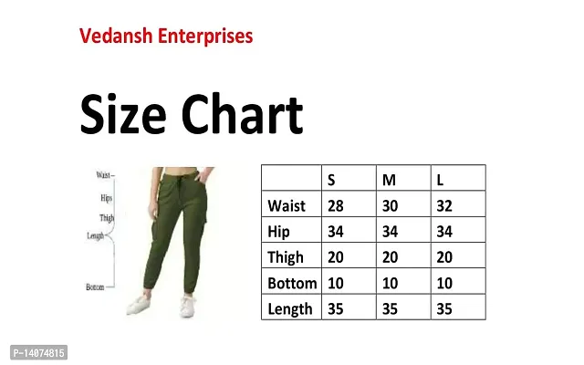 Vedansh Enterprises Duve Fashion Stretchable Fabric Joggers for Women Trouser-thumb4