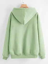 Classic Fleece Solid Sweatshirt For Women-thumb2