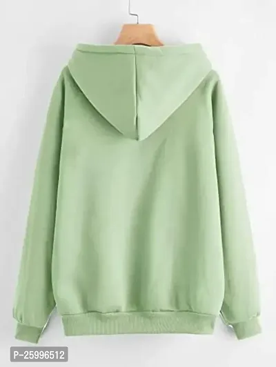 Classic Fleece Solid Sweatshirt For Women-thumb3