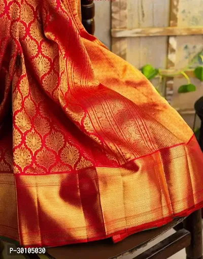 Elegant Art Silk Jacquard Banarasi Soft Silk Saree with Contrast Running  Jacquard Border Blouse