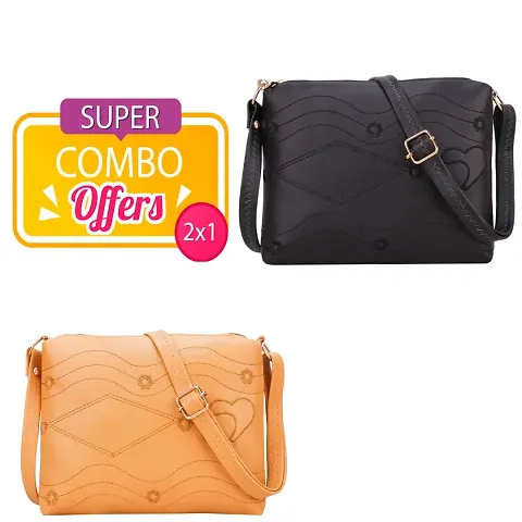 Must Have Artificial Leather Sling Bags 