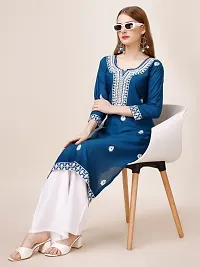 Fancy Rayon Kurtis for Women-thumb1