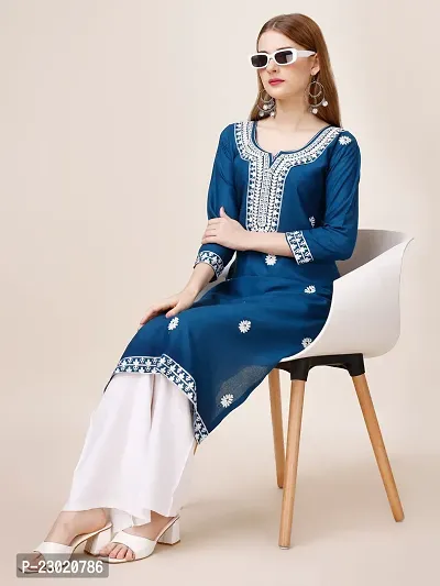 Fancy Rayon Kurtis for Women-thumb2