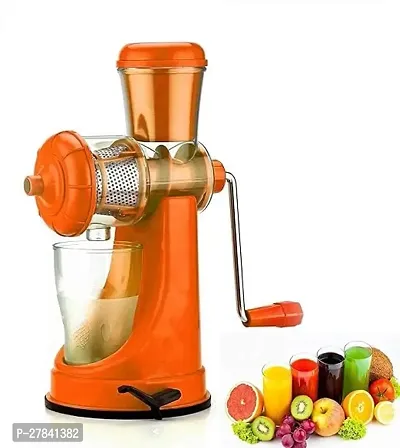 Hand Juicer for Fruits and Vegetables with Steel Handle Vacuum Locking System-thumb0