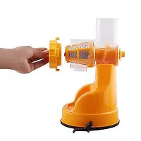 Hand Juicer for Fruits and Vegetables with Steel Handle Vacuum Locking System-thumb1