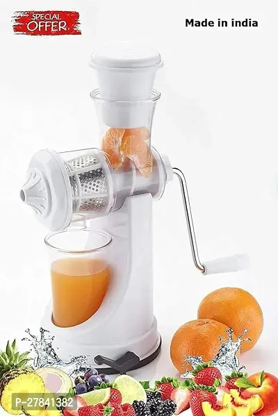 Hand Juicer for Fruits and Vegetables with Steel Handle Vacuum Locking System-thumb4