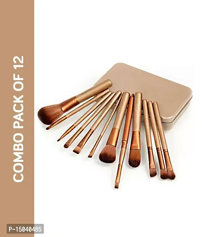 Urban Makeup Brush Set with Storage Box - Set of 12