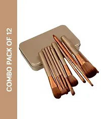 Urban Makeup Brush Set with Storage Box - Set of 12-thumb2