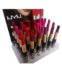 INDICUL NYN LIPSTICKS SET OF 24 MULTICOLOR (24 PCS)-thumb1