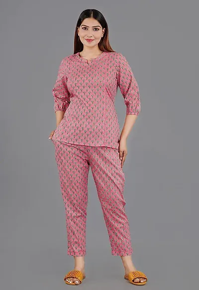 New In 60x60 cotton pyjama sets Women's Nightwear 