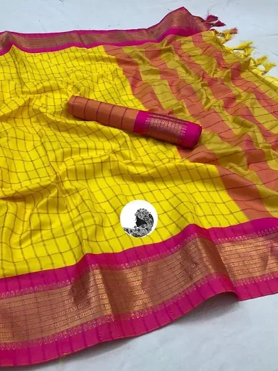 Classic Silk Saree with Blouse piece for Women