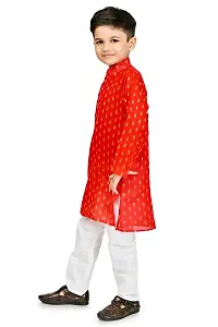 7 Star Collections Boys Cotton Kurta and Pyjama Set-thumb2