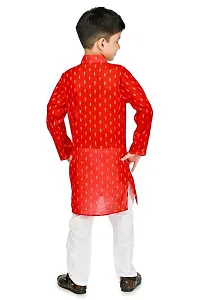 7 Star Collections Boys Cotton Kurta and Pyjama Set-thumb3