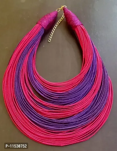 Elegant Fabric Necklace Chain For Women