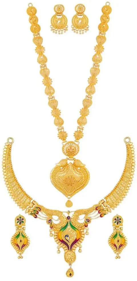 Two long traditional Jewellery set for women