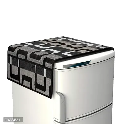 FRIDGE COVER WITH BLACK POCKET-thumb0