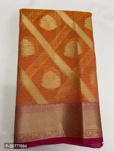 Beautiful Kosa Silk Saree With Blouse Piece For Women