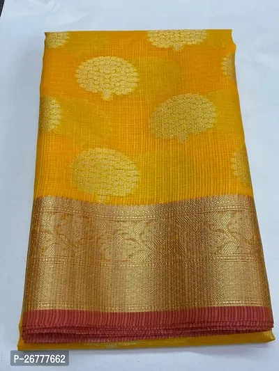 Beautiful Kosa Silk Saree With Blouse Piece For Women